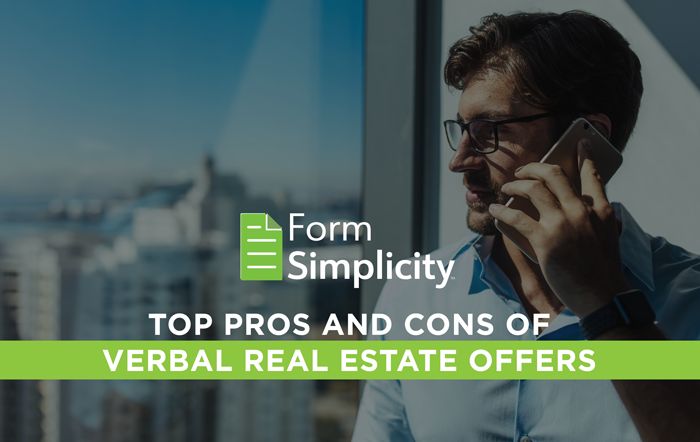 Top Pros & Cons of Verbal Real Estate Offers Image